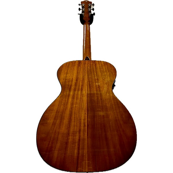 Used Luna Vineyard Koa Folk E Acoustic Electric Guitar
