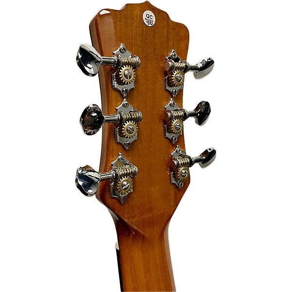 Used Luna Vineyard Koa Folk E Acoustic Electric Guitar