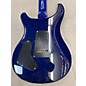 Used PRS Used PRS SE Custom 24 Trans Blue Solid Body Electric Guitar