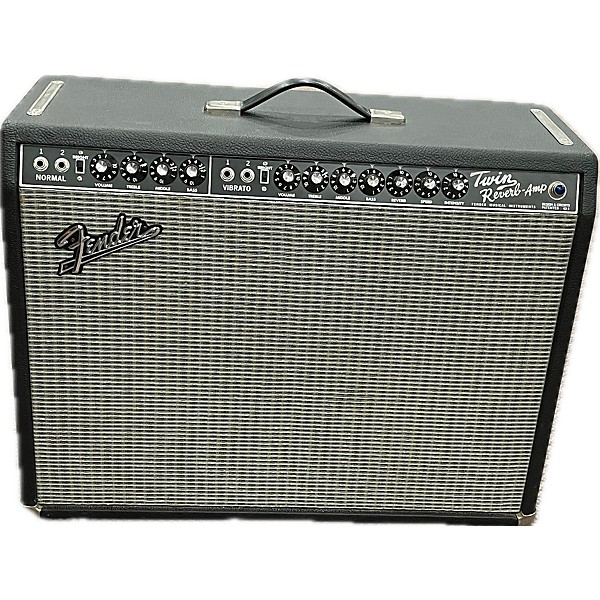 Used Fender Used Fender 1965 Reissue Twin Reverb 85W 2x12 Tube Guitar Combo Amp