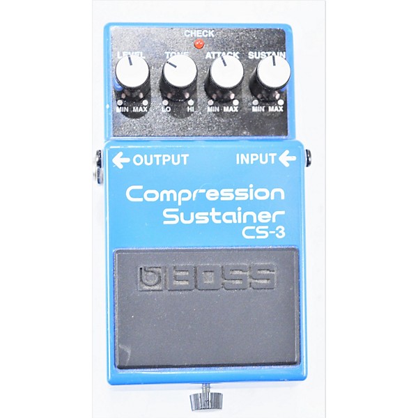 Used BOSS CS3 Compressor Sustainer Effect Pedal