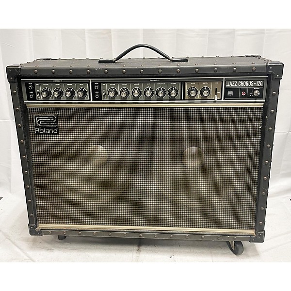 Vintage Roland 1984 JC120 Jazz Chorus 2x12 Guitar Combo Amp