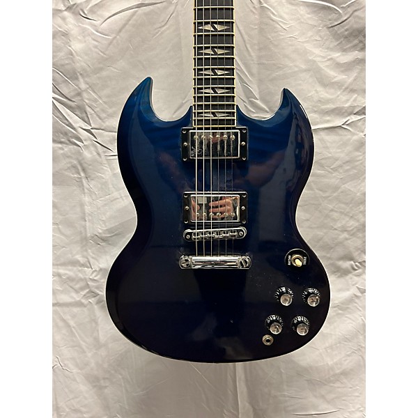 Used Gibson Used 2006 Gibson SG Supreme Trans Blue Solid Body Electric Guitar