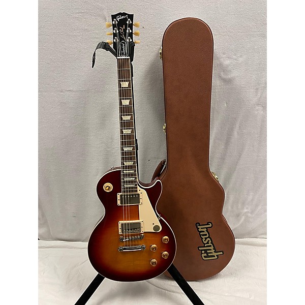 Used 2019 Gibson Les Paul Standard 1950S Neck Heritage Cherry Sunburst Solid Body Electric Guitar