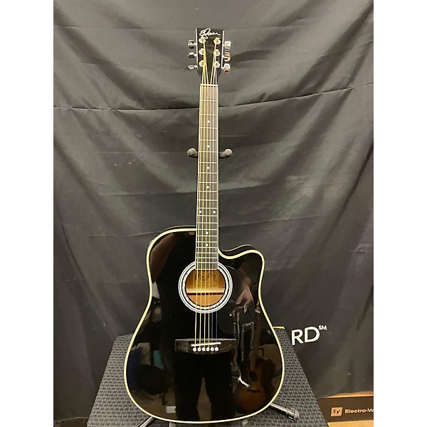 Used Esteban Alc-200 Acoustic Electric Guitar