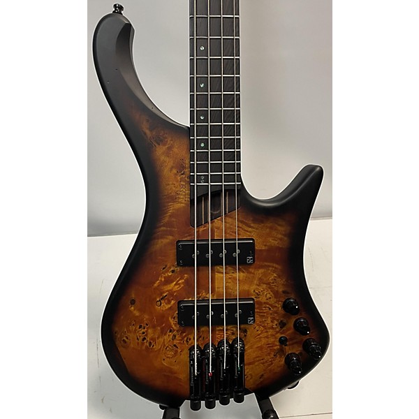 Used Ibanez Used Ibanez EHB1500 Dragon Eye Burst Electric Bass Guitar