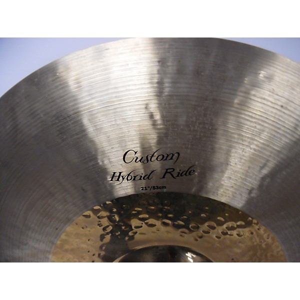 Used Zildjian 21in K Custom Hybrid Ride Cymbal