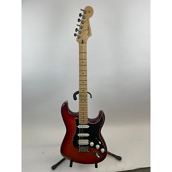 Used Fender Used Fender Player Plus Stratocaster Plus Top HSS Aged Cherry Burst Solid Body Electric Guitar