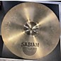 Used SABIAN 21in AA ROCK RIDE Cymbal