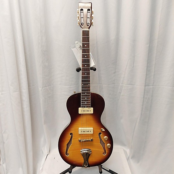 Used Used FIREFLY SEMI HOLLOW LS STYLE 2 Tone Sunburst Hollow Body Electric Guitar