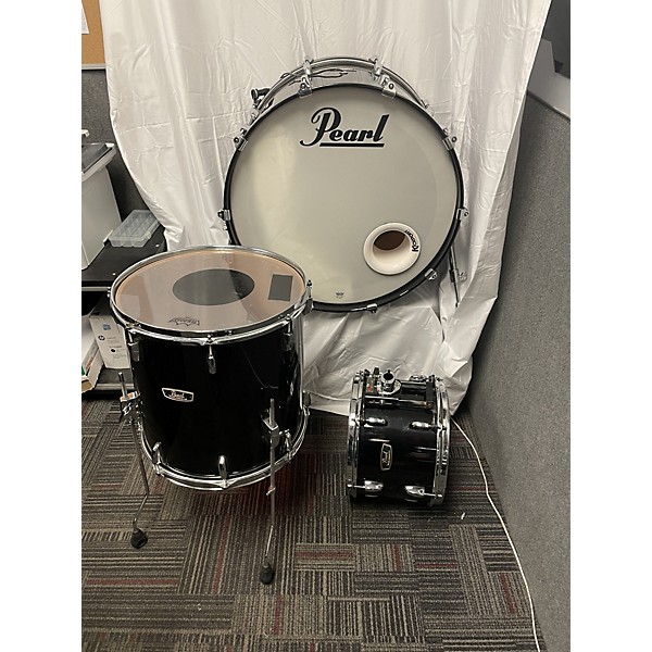 Used Pearl Wood Fiberglass Drum Kit
