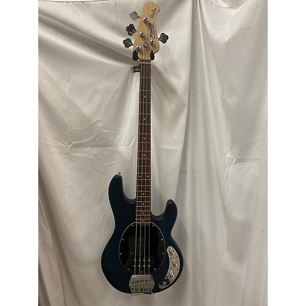 Used Sterling by Music Man Used Sterling By Music Man Stingray 4 Sub Series Blue Electric Bass Guitar