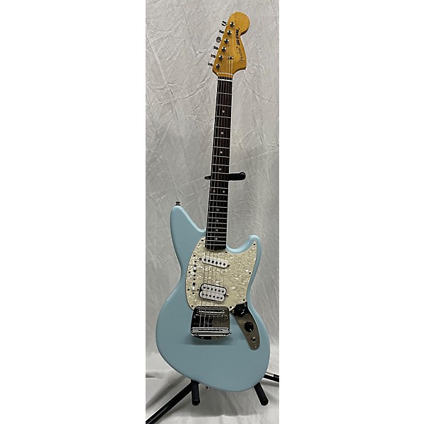 Used Fender Jagstang Solid Body Electric Guitar Sonic Blue Guitar Center