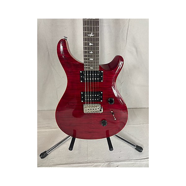 Used PRS Used PRS SE Custom 24 Red Solid Body Electric Guitar