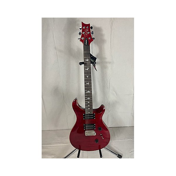 Used PRS Used PRS SE Custom 24 Red Solid Body Electric Guitar