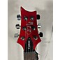 Used PRS Used PRS SE Custom 24 Red Solid Body Electric Guitar