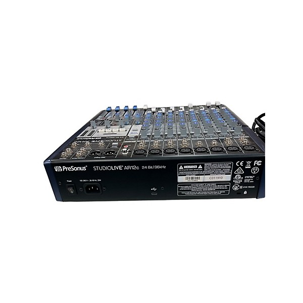 Used PreSonus Studio Live AR12C Powered Mixer