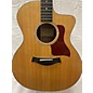 Used Taylor Used Taylor 214CE Deluxe Natural Acoustic Electric Guitar