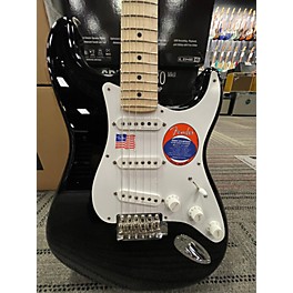 Used Fender Used Fender Eric Clapton Brownie Tribute Stratocaster Black Solid Body Electric Guitar