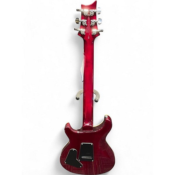 Used PRS Used PRS SE Custom 24 Wine Red Solid Body Electric Guitar