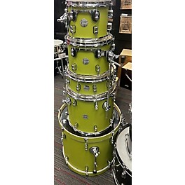 Used PDP by DW Used PDP By DW 5 piece Concept Series LIME GREEN Drum Kit