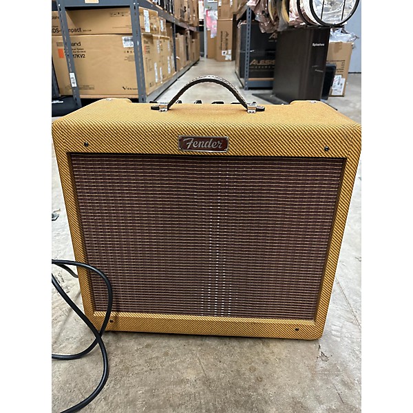 Used Fender Blues Junior Tweed Relic Tube Guitar Combo Amp Guitar Center