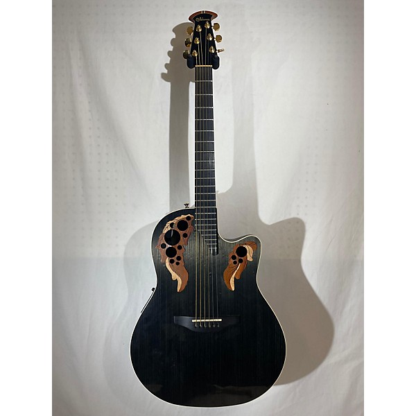 Used Ovation 1990s Adamas 1597 Acoustic Electric Guitar Black | Guitar  Center