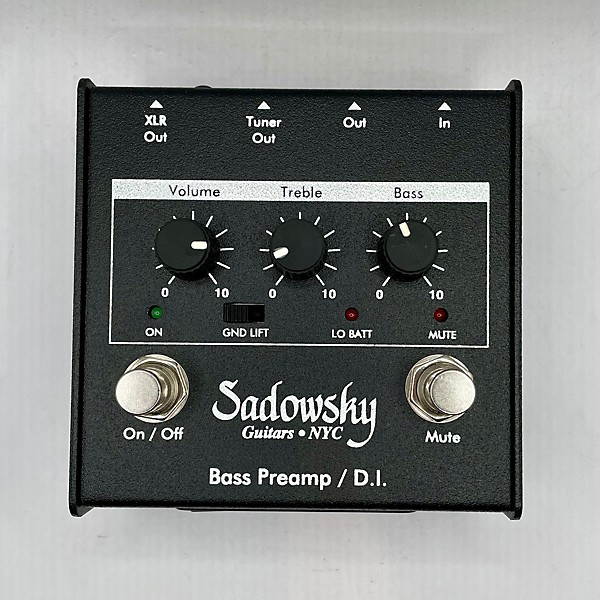 Used Sadowsky Guitars Bass Preamp Pedal