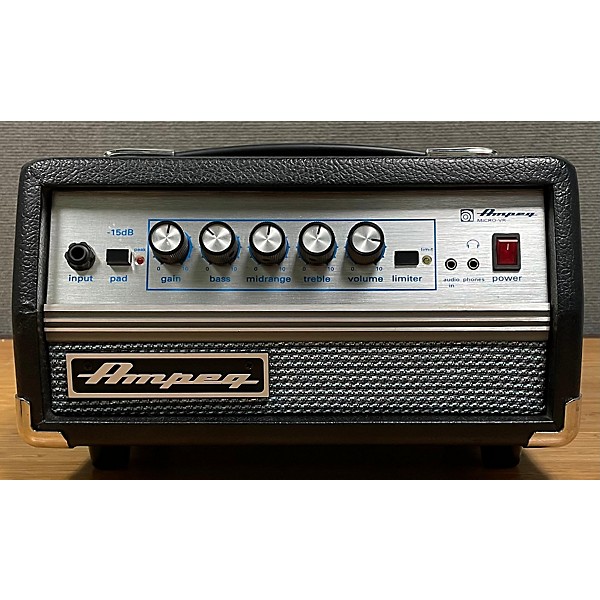 Used Ampeg Micro-VR 200W Bass Amp Head
