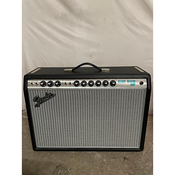 Used Fender 1968 Custom Deluxe Reverb 22W 1x12 Tube Guitar Combo Amp