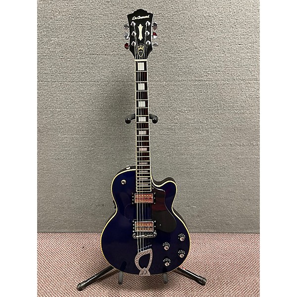 Used DeArmond M75 Solid Body Electric Guitar Blue Guitar Center
