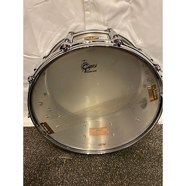 Used Gretsch Drums 6.5X14 Gretsch G4164SA USA Custom Solid Aluminum Drum