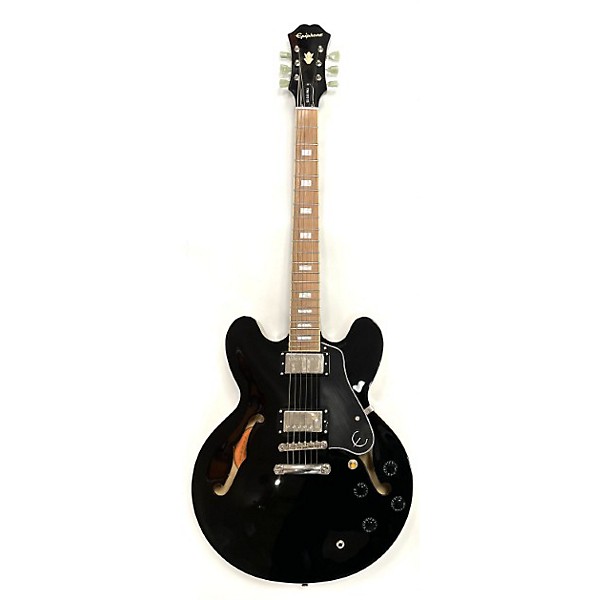 Used Epiphone ES335 Pro Hollow Body Electric Guitar Ebony | Guitar 