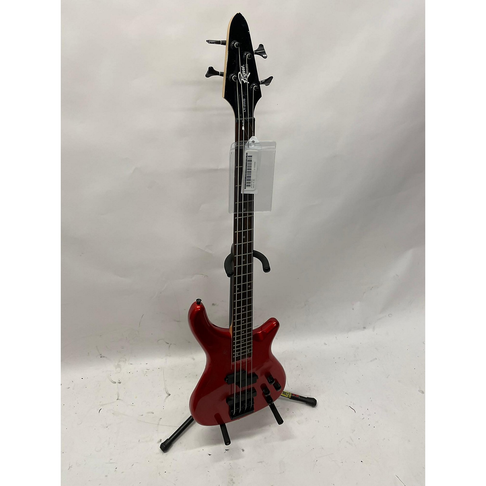 Used Rogue LX200B Series III Electric Bass Guitar Chrome Red | Guitar ...