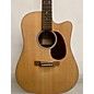 Used Martin Used Martin DCME Natural Acoustic Electric Guitar