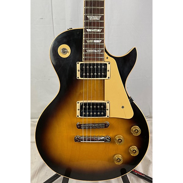 Vintage Gibson Vintage 1980 Gibson Les Paul Standard Sunburst Solid Body Electric Guitar