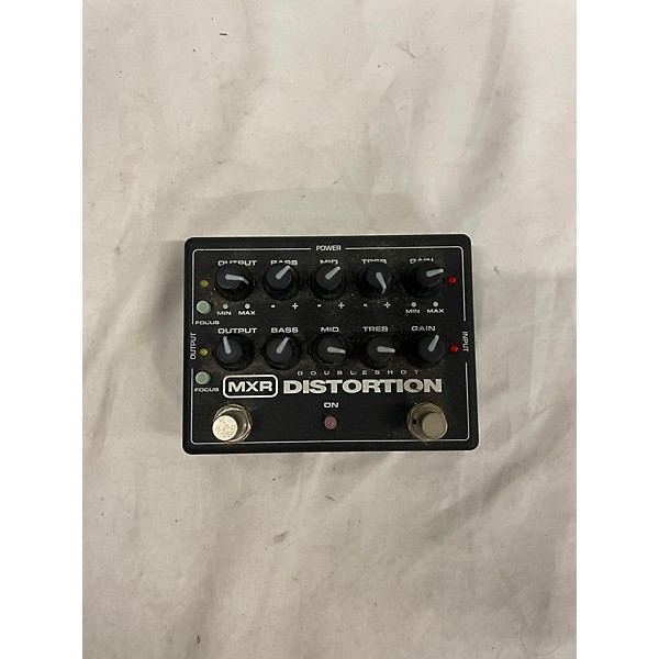 Used MXR Doubleshot Distortion Effect Pedal Guitar Center