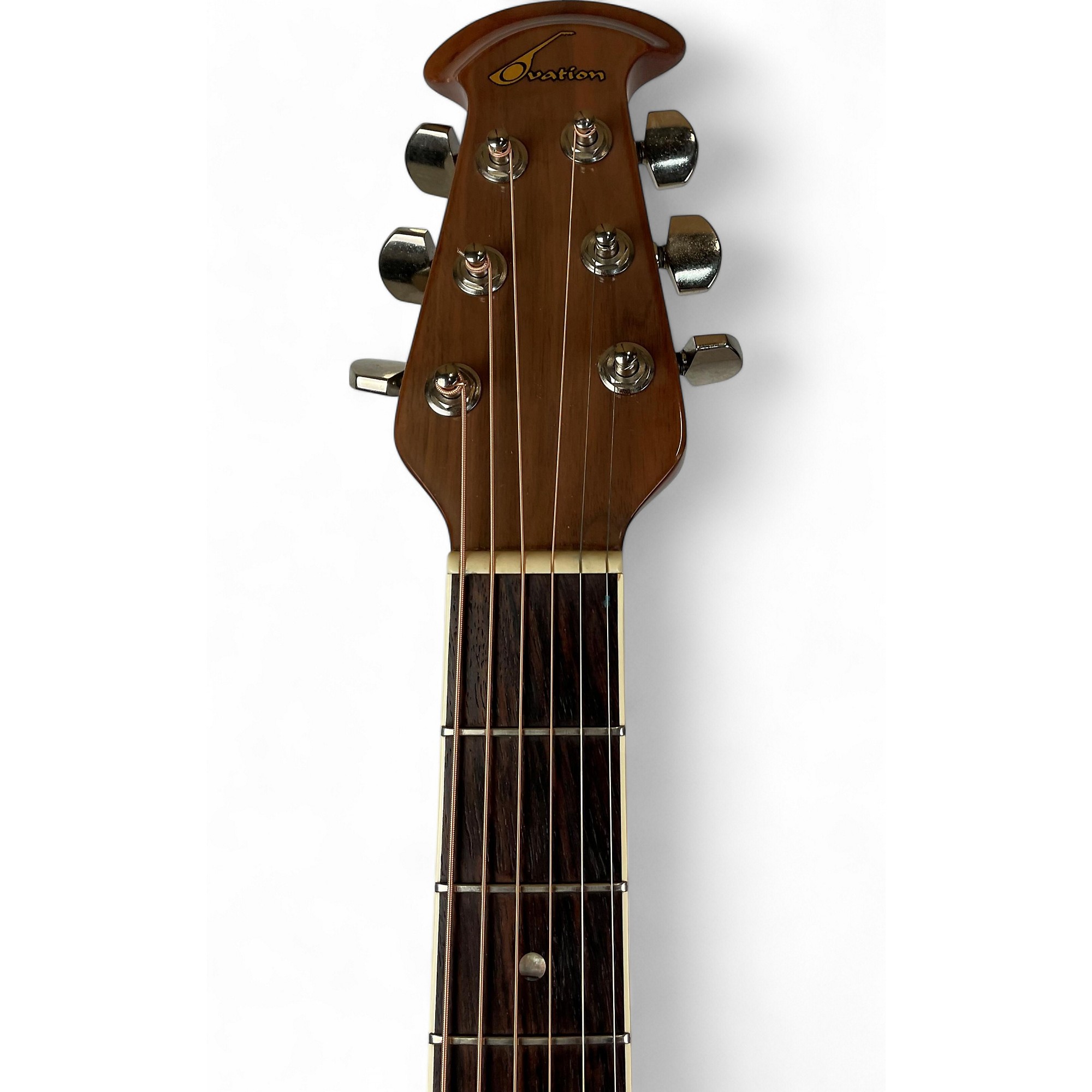 Used Ovation 1517 Tobacco Sunburst Acoustic Electric Guitar