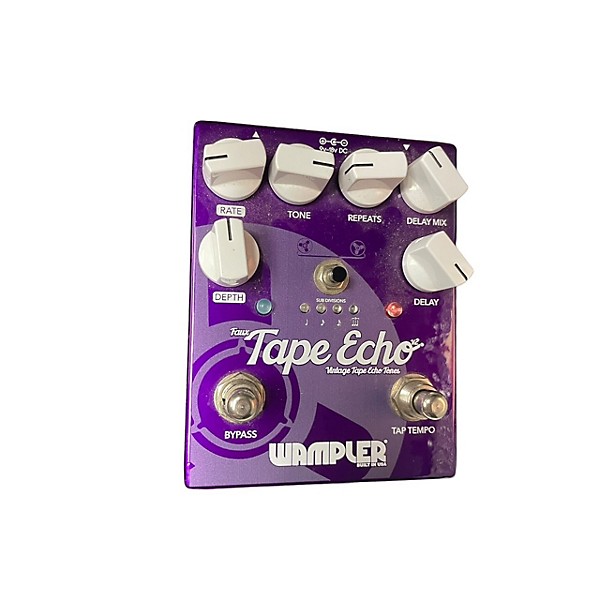 Used Wampler Faux Tape Echo Delay Effect Pedal