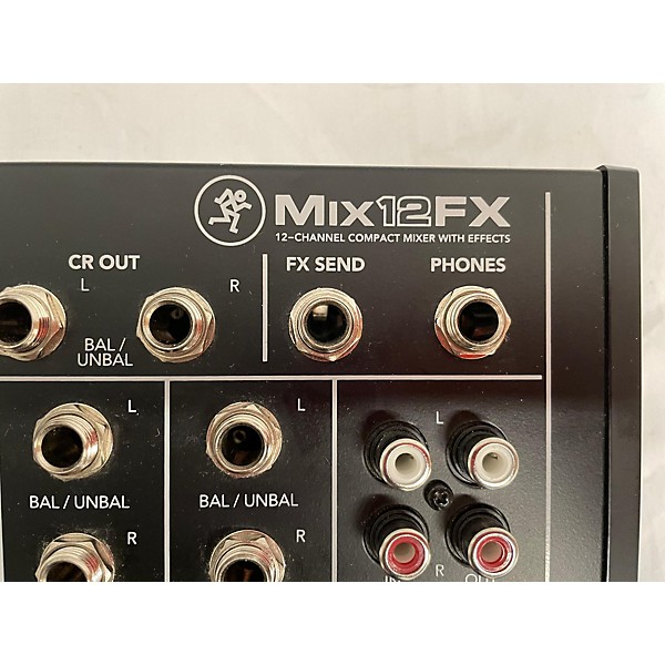 Used Mackie Mix12Fx Powered Mixer