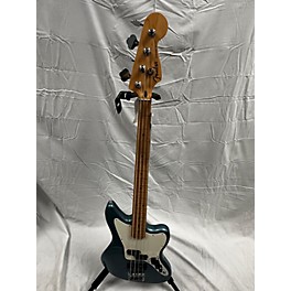 Used Fender Used Fender Jaguar Bass Metallic Blue Electric Bass Guitar