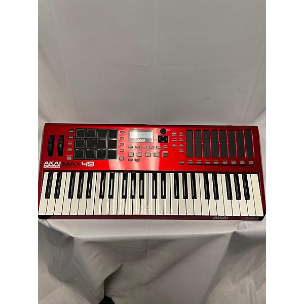 Used Akai Professional MAX49 49 Key MIDI Controller