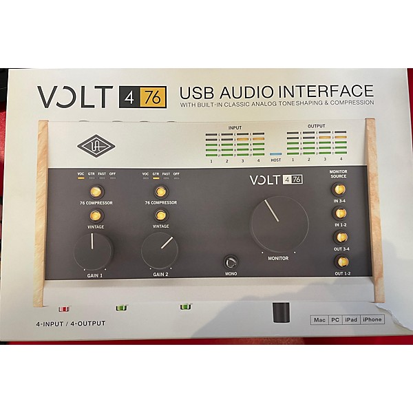 Used Universal Audio Volt 476 Audio Interface