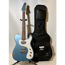 Used Fano Guitars Used Fano Guitars TC6 Medium Distress LIGHT BLUE Solid Body Electric Guitar