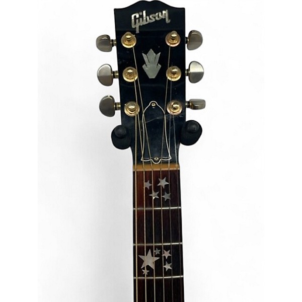 Used Gibson J180EC Natural Acoustic Electric Guitar