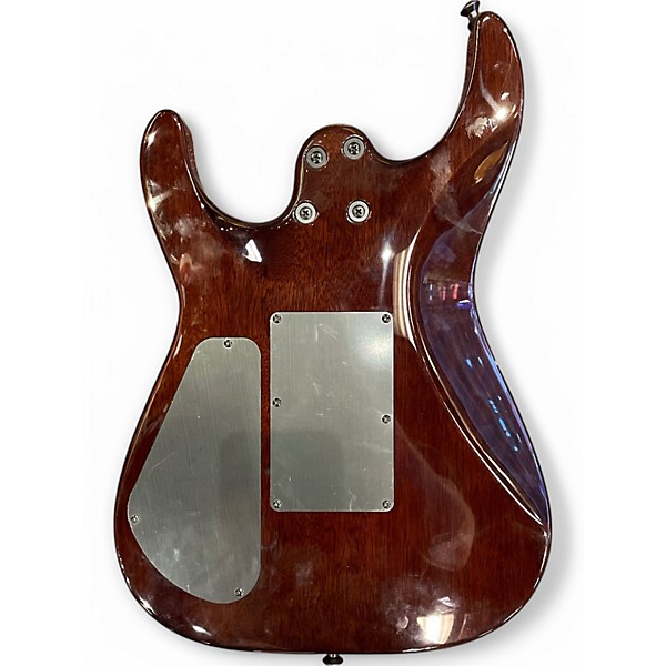 Used Jackson Dinky DKAQ Sun Burst Solid Body Electric Guitar