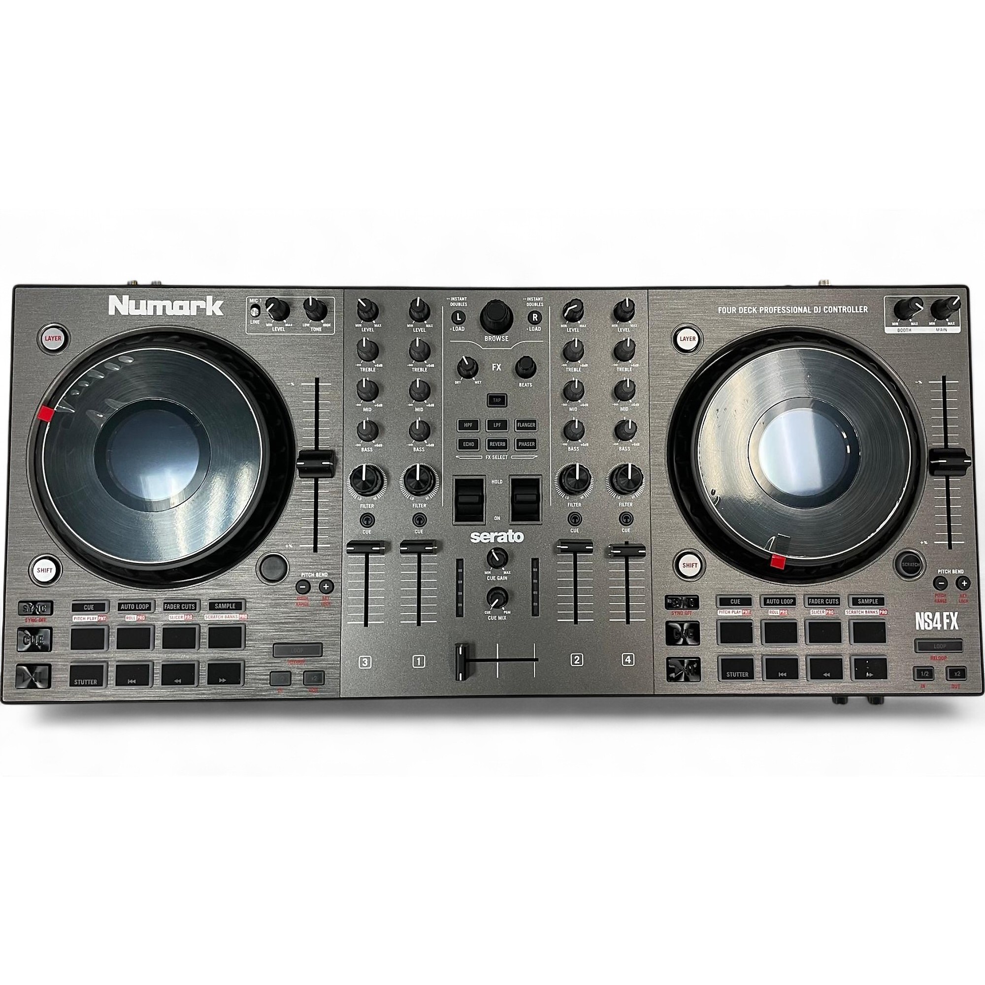 (#7364)Numark DJコントローラー ポータブル Serato Amazon.com: Numark Mixtrack Pro DJ Controller with