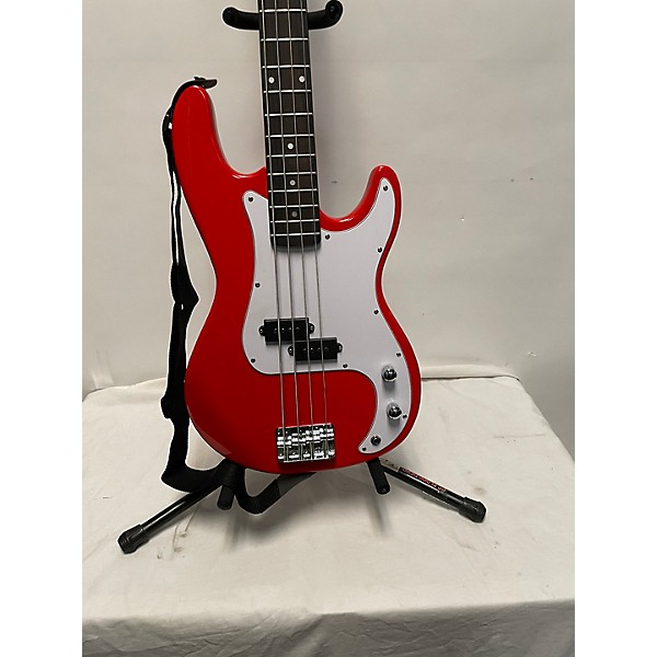 Used Glarry Used GLARRY PRECISION BASS Red Electric Bass Guitar