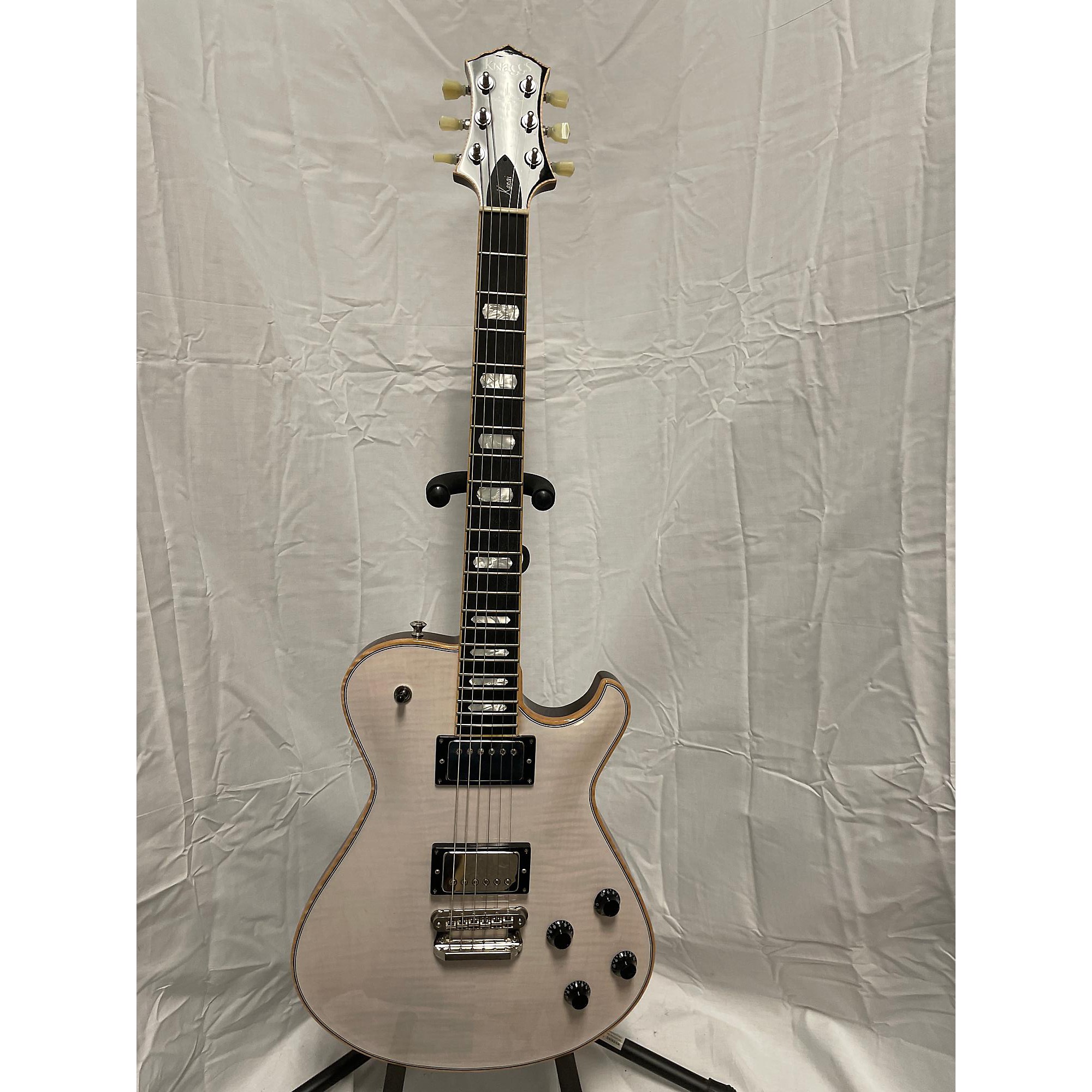 Used Knaggs Used Knaggs Kenai Tier 1 Trans White Solid Body Electric Guitar  Trans White | Guitar Center