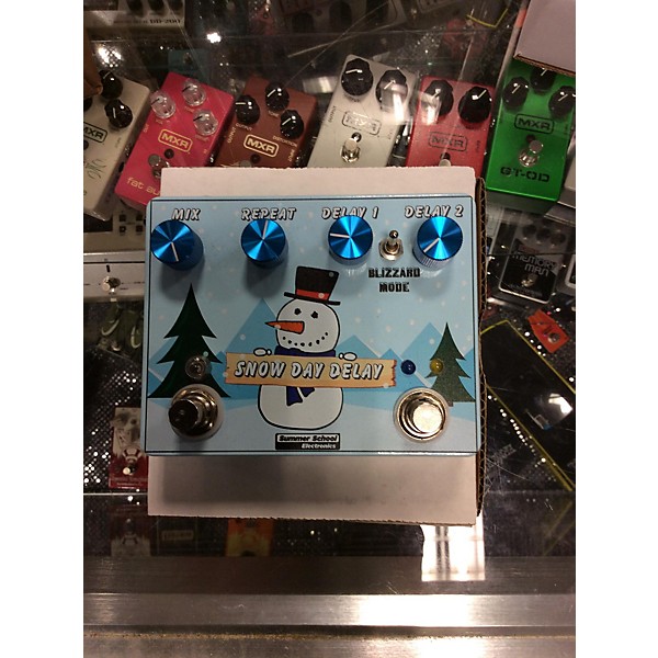 Used SUMMER SCHOOL ELECTRONICS Snow Day Effect Pedal